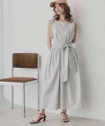 ad thie（アドティエ）の「リボンデザイン ノースリーブ ワンピース（ワンピース）」