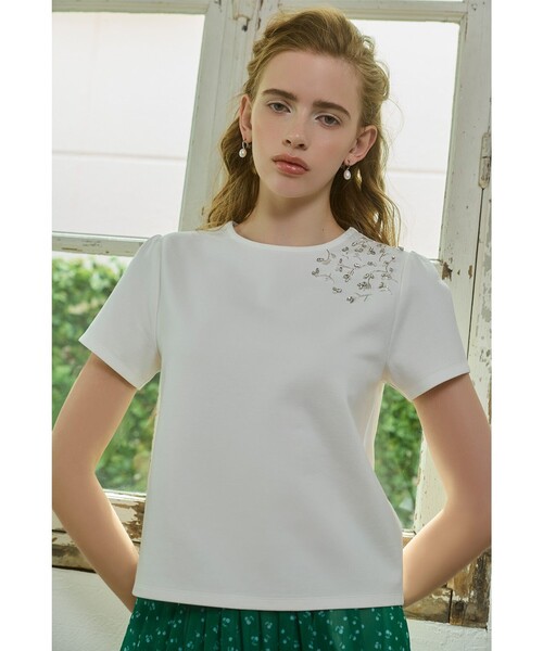 TOCCA｜トッカのTシャツ/カットソー（ビジュー）通販 - ZOZOTOWN
