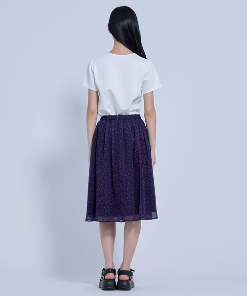 TOCCA(トッカ)の「TWINKLE BIJOU Tシャツ(Tシャツ/カットソー・レディース・アイボリー系/ブラック系・MEDIUM/SMALL)」の7枚目の写真