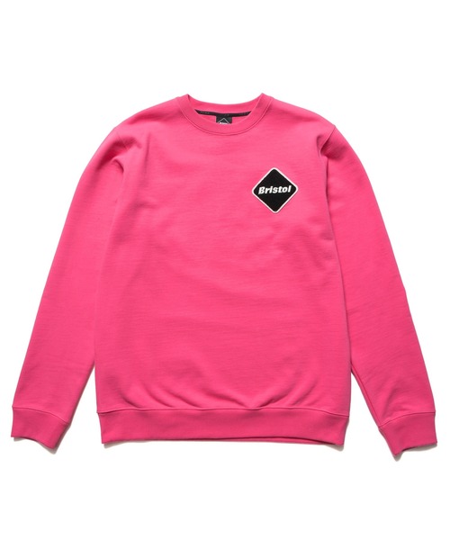【大人気/現行】Bristol ビッグロゴ 長袖カットソー M アイボリー BRISTOL CREWNECK SWEAT（スウェット）｜F.C.Real Bristol（エフシー