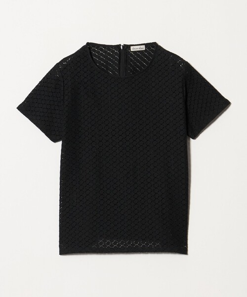 Steven Alan（スティーブンアラン）の「＜Steven Alan＞レース Tシャツ（Tシャツ/カットソー・レディース・オフホワイト/ブラック・FREE）」の18枚目の写真