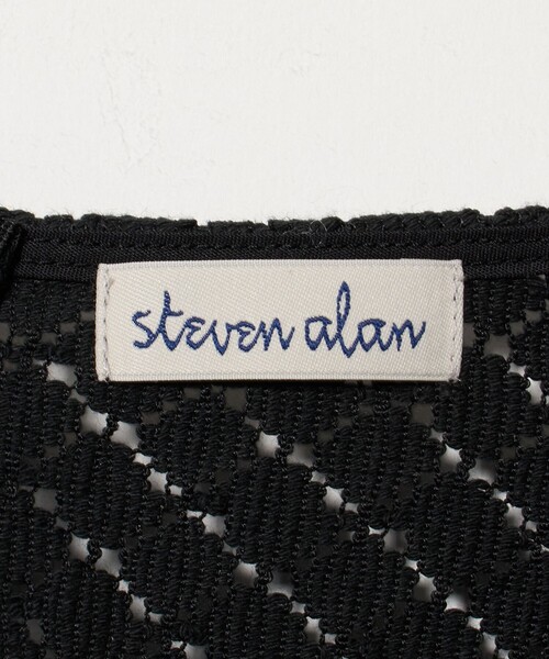 Steven Alan（スティーブンアラン）の「＜Steven Alan＞レース Tシャツ（Tシャツ/カットソー・レディース・オフホワイト/ブラック・FREE）」の9枚目の写真