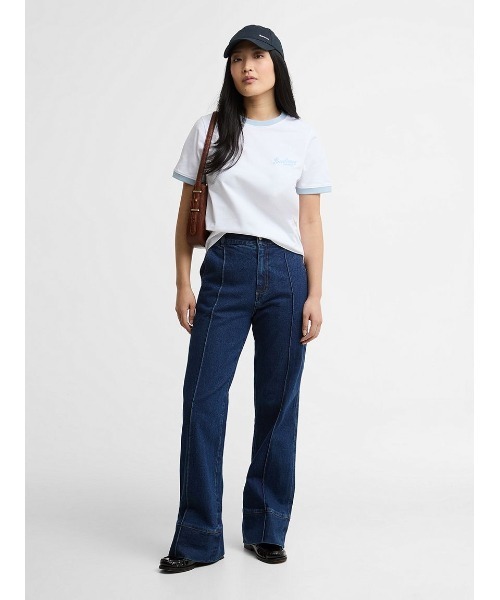 Barbour（バブアー）の「Madeline 配色Tシャツ（レディース）（Tシャツ/カットソー・レディース・ベージュ/ホワイト・10/8）」の3枚目の写真