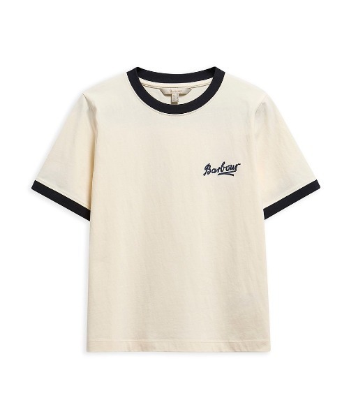 Barbour（バブアー）の「Madeline 配色Tシャツ（レディース）（Tシャツ/カットソー・レディース・ベージュ/ホワイト・10/8）」の13枚目の写真