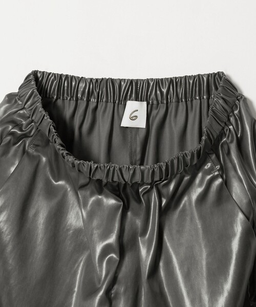 6（ロク）の「＜6(ROKU)＞ポリエステル サテン パンツ 26FW（その他パンツ・レディース・グレー系/ライラック・36/38）」の9枚目の写真