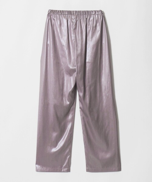 6（ロク）の「＜6(ROKU)＞ポリエステル サテン パンツ 26FW（その他パンツ・レディース・グレー系/ライラック・36/38）」の11枚目の写真