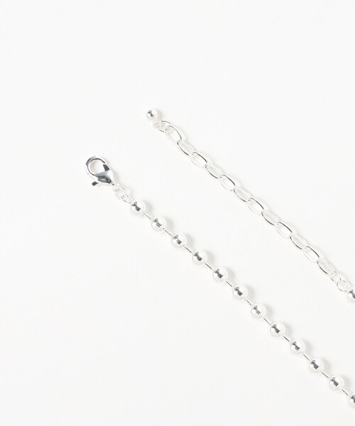 BEAMS HEART(ビームスハート)の「ロゴ プレート ハート ネックレス(ネックレス・レディース・ミント/グレー/その他・ONE SIZE)」の5枚目の写真