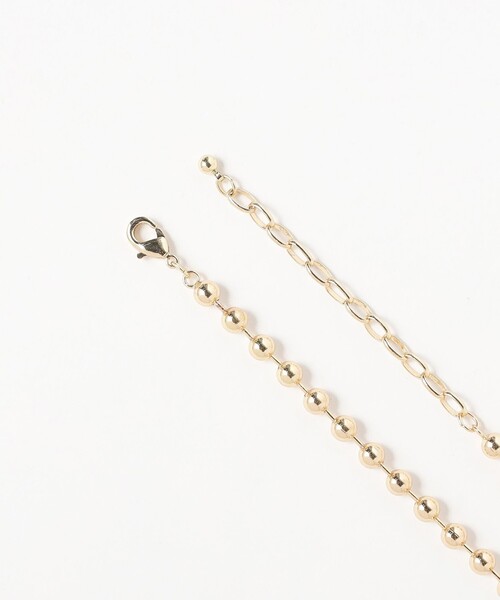 BEAMS HEART(ビームスハート)の「ロゴ プレート ハート ネックレス(ネックレス・レディース・ミント/グレー/その他・ONE SIZE)」の7枚目の写真