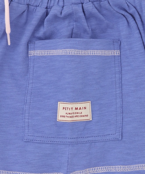 petit main(プティマイン)の「配色ショートパンツ(その他パンツ・キッズ・チャコール/オレンジ/キャメル/ブルー/ミント/ライトグレー・120cm/90cm/130cm/110cm/80cm/100cm)」の10枚目の写真