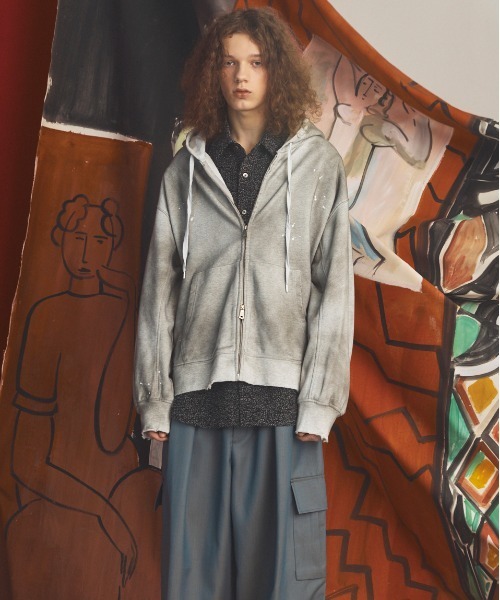 UNISEX Destroy Damage Prime — худи‑зип‑ап Maison Special (унисекс, сет‑ап совместим)
