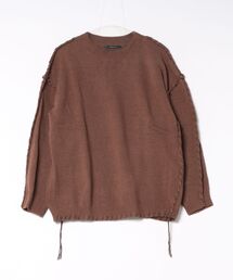 ★Bl★ [IZU] ハンドステッチ風ニットプルオーバー