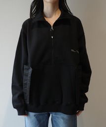 TOGA TOO Cotton half-zip pullover