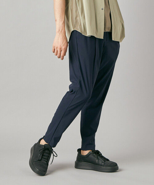 COMME CA MEN(コムサメン)の「【メリルハイテンション】【撥水】タックパンツ(その他パンツ・メンズ・ブラック/ネイビー・M/L)」の15枚目の写真