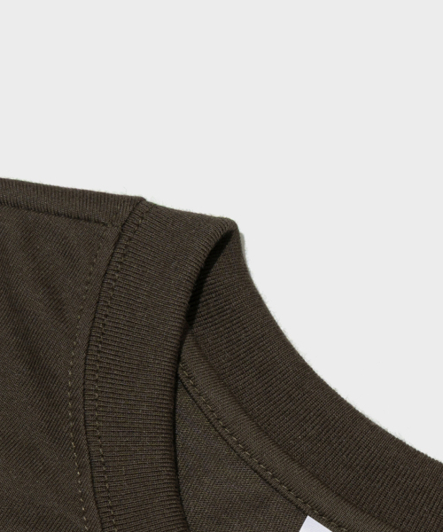 CARGOBROS FOR WOMAN(カーゴブロスフォーウィメン)の「ペイストリーデザートレタリング半袖Tシャツ(カーキ)(Tシャツ/カットソー・レディース・その他・SMALL/2XL/X-LARGE/LARGE/MEDIUM)」の3枚目の写真