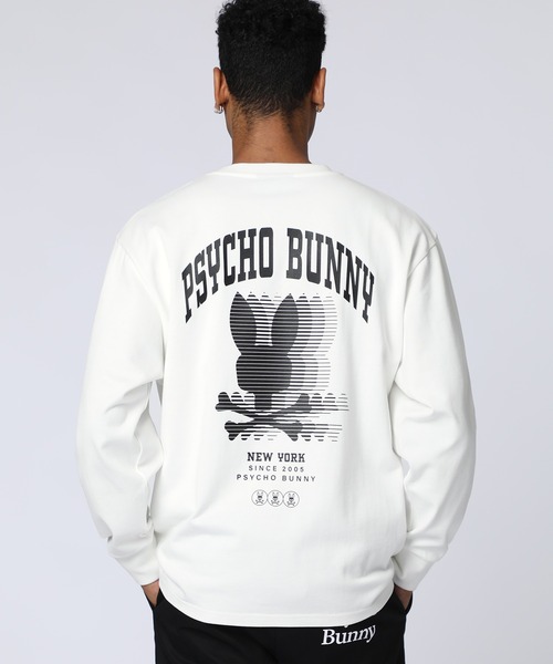 Psycho Bunny(サイコバニー)の「モーションバニー ロングスリーブTシャツ(Tシャツ/カットソー・メンズ・ライトグリーン/ブラック/ホワイト・SMALL/MEDIUM/LARGE/X-LARGE)」の5枚目の写真