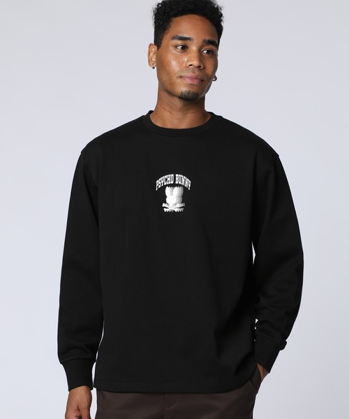Psycho Bunny(サイコバニー)の「モーションバニー ロングスリーブTシャツ(Tシャツ/カットソー・メンズ・ライトグリーン/ブラック/ホワイト・SMALL/MEDIUM/LARGE/X-LARGE)」の10枚目の写真