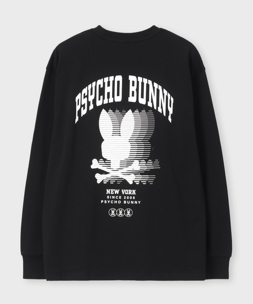 Psycho Bunny(サイコバニー)の「モーションバニー ロングスリーブTシャツ(Tシャツ/カットソー・メンズ・ライトグリーン/ブラック/ホワイト・SMALL/MEDIUM/LARGE/X-LARGE)」の14枚目の写真