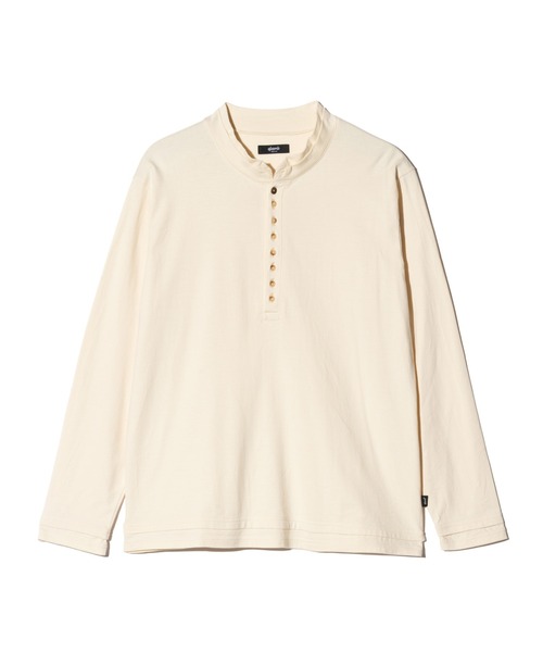glamb(グラム)の「Layered Augusta Cutsew / レイヤードオーガスタカットソー(Tシャツ/カットソー・メンズ・ホワイト/ブラック・S/M/L)」の5枚目の写真