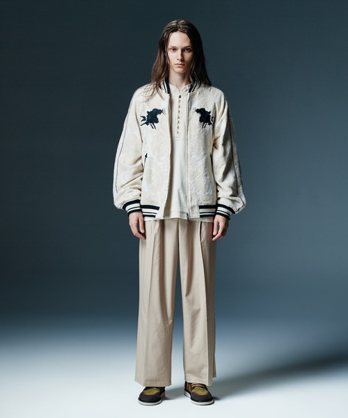 glamb(グラム)の「Layered Augusta Cutsew / レイヤードオーガスタカットソー(Tシャツ/カットソー・メンズ・ホワイト/ブラック・S/M/L)」の12枚目の写真
