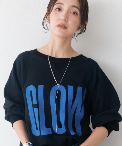 RIVE DROITE(リヴドロワ)の「【Yossshiiii企画】GLOWカットオフスエット(秋服)(Tシャツ/カットソー・レディース・ブラウン/オフホワイト/ブラック・FREE)」の17枚目の写真