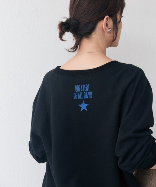RIVE DROITE(リヴドロワ)の「【Yossshiiii企画】GLOWカットオフスエット(秋服)(Tシャツ/カットソー・レディース・ブラウン/オフホワイト/ブラック・FREE)」の18枚目の写真