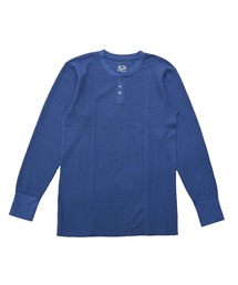 FTL TCワッフルヘンリーネックロンT