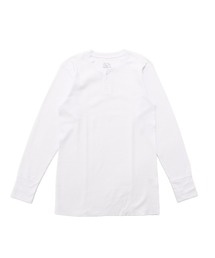 FRUIT OF THE LOOM（フルーツオブザルーム）の「FTL TCワッフルヘンリーネックロンT（Tシャツ/カットソー）」