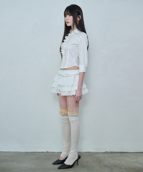 REISE MIYA（レイズミヤ）の「リリフリルスカート[ホワイト]（スカート・レディース・その他・SMALL/MEDIUM）」の5枚目の写真