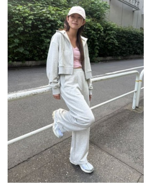 emmi(エミ)の「【W&T】スウェットパンツ【セットアップ対応】(その他パンツ・レディース・グレー/イエロー/ブラウン・0/1)」の6枚目の写真