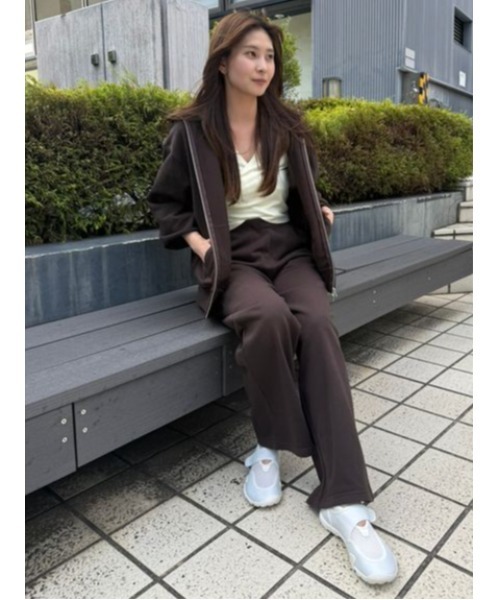 emmi(エミ)の「【W&T】スウェットパンツ【セットアップ対応】(その他パンツ・レディース・グレー/イエロー/ブラウン・0/1)」の7枚目の写真