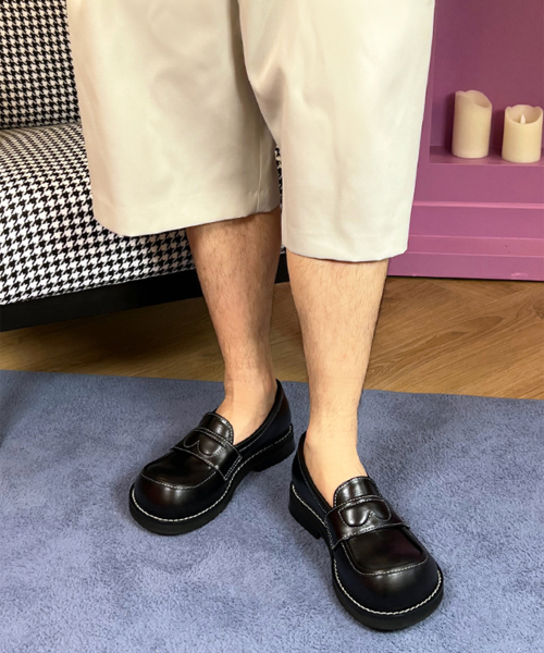 hippu（ヒプ）の「Chubby  Loafer [Black]（ローファー・メンズ・その他・24.5cm/25cm/25.5cm/26cm/26.5cm/27cm/27.5cm/28cm）」の2枚目の写真