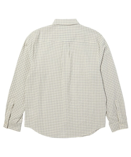 HUF(ハフ)の「MEGABLAST LS WOVEN TOP(シャツ/ブラウス・メンズ・ブラック/ナチュラル・XL/L/M/S)」の7枚目の写真