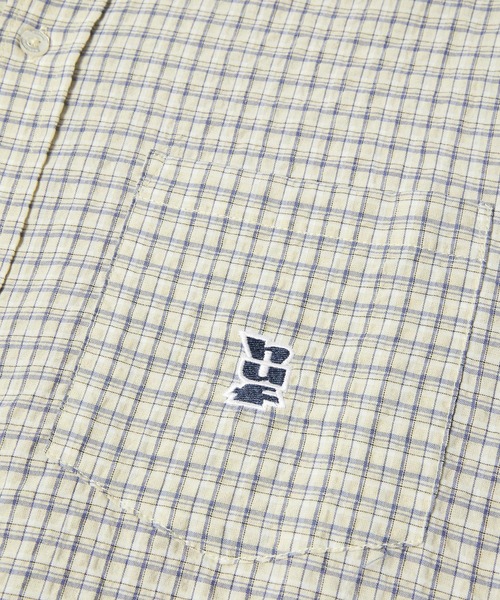HUF(ハフ)の「MEGABLAST LS WOVEN TOP(シャツ/ブラウス・メンズ・ブラック/ナチュラル・XL/L/M/S)」の19枚目の写真