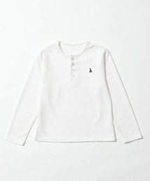 【UNISEX】ALAND/ワッフルヘンリーロングスリーブ