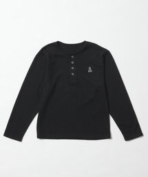 ALAND | 【UNISEX】ALAND/ワッフルヘンリーロングスリーブ(Tシャツ/カットソー)