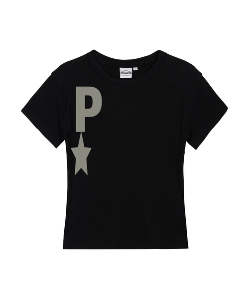 PRIMATE（プライメイト）の「PROX レディース スリムフィット 半袖Tシャツ 5 COLORS（Tシャツ/カットソー・レディース・ホワイト/ブラック/カーキ/ラベンダー/チャコール・SMALL/MEDIUM/LARGE）」の2枚目の写真