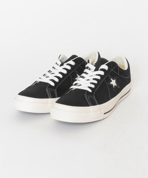 SENSE OF PLACE by URBAN RESEARCH(センスオブプレイスバイアーバンリサーチ)の「Converse ONE STAR SUEDE(スニーカー・メンズ・ブラック・26)」の1枚目の写真