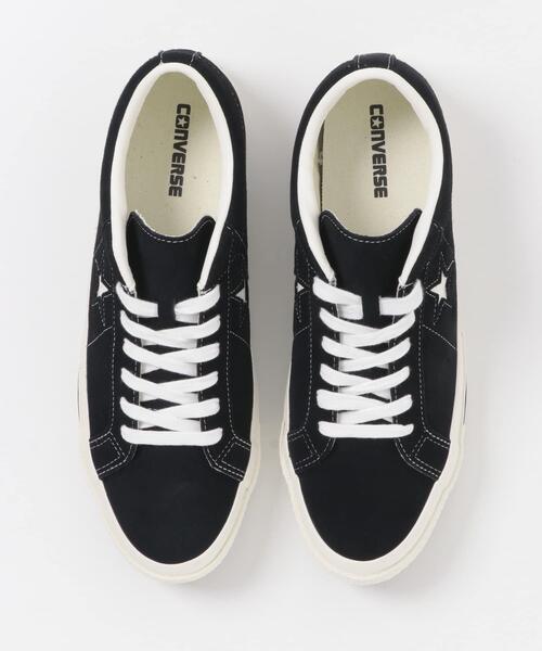 SENSE OF PLACE by URBAN RESEARCH(センスオブプレイスバイアーバンリサーチ)の「Converse ONE STAR SUEDE(スニーカー・メンズ・ブラック・26)」の5枚目の写真
