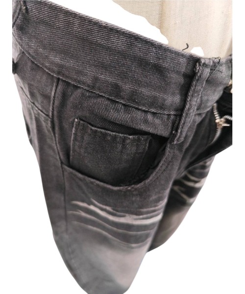 mushwear(マッシュウェア)の「サイドグラフィックデニムパンツ(デニムパンツ・メンズ・ブラック/ブルー・LARGE/MEDIUM/SMALL/XX-LARGE/X-LARGE)」の4枚目の写真