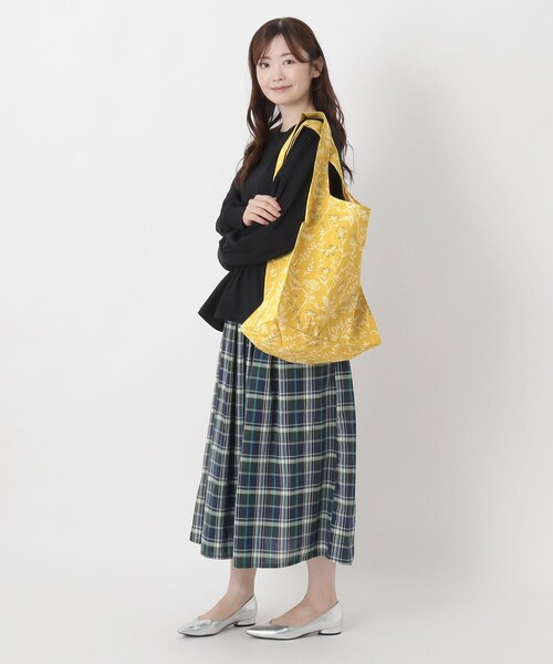 one'sterrace(ワンズテラス)の「FH マルシェバッグ クサバナ(エコバッグ/サブバッグ・レディース・イエロー系8・99)」の8枚目の写真