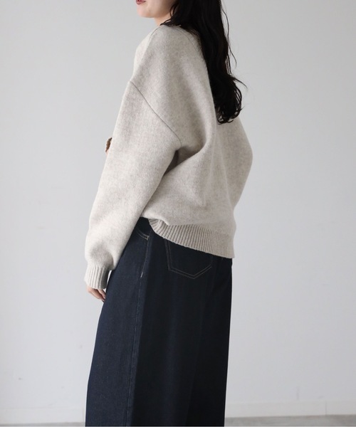 model：164cm. 着用サイズ：FREE