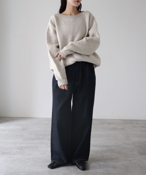 model：164cm. 着用サイズ：FREE