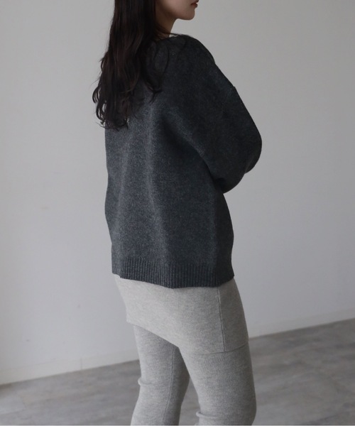 model：164cm. 着用サイズ：FREE