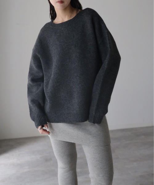 model：164cm. 着用サイズ：FREE