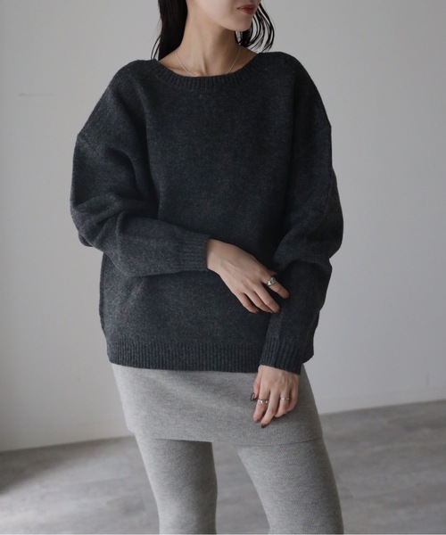 model：164cm. 着用サイズ：FREE
