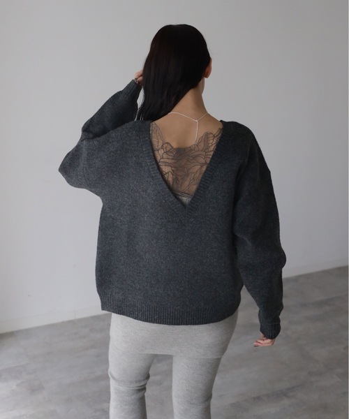 model：164cm. 着用サイズ：FREE