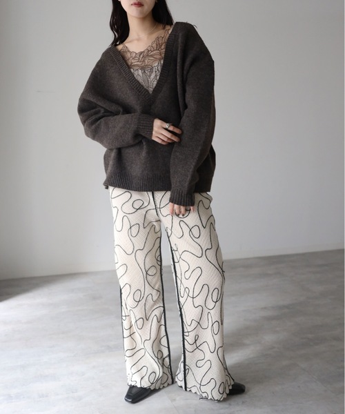 model：164cm. 着用サイズ：FREE