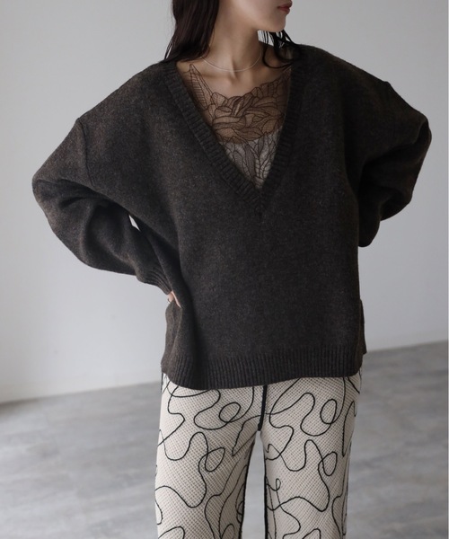 model：164cm. 着用サイズ：FREE