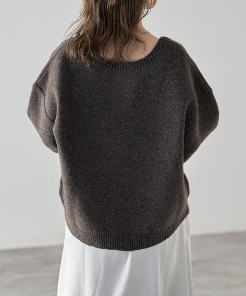 model：163cm. 着用サイズ：FREE