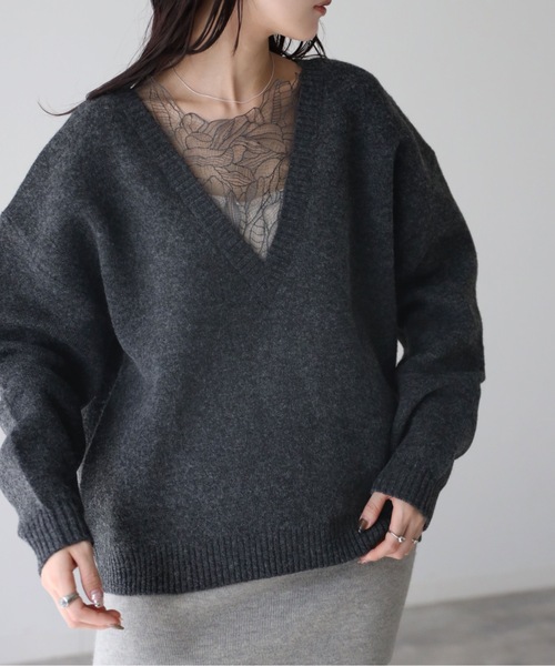 model：164cm. 着用サイズ：FREE